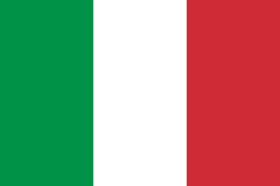 Merchant Flag 4'x 6' Bunting Italy