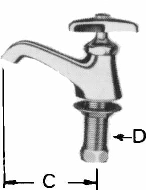 FAUCET LAVATORY 13(1/2)