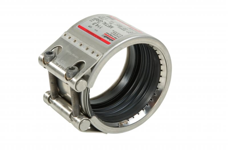 PIPE COUPLING STRAUB GRIP-TYPE, 200A RUBBER (EPDM) SLEEVE