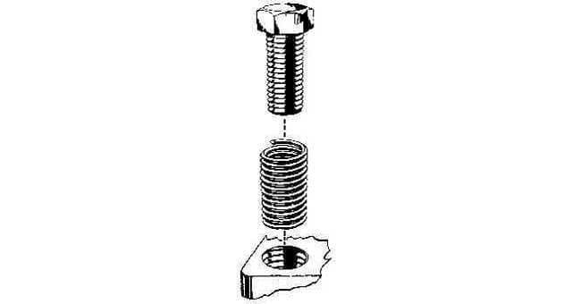 HELI-SERT STAINLESS STEEL, COARSE M5 X 0.8 X 5MM