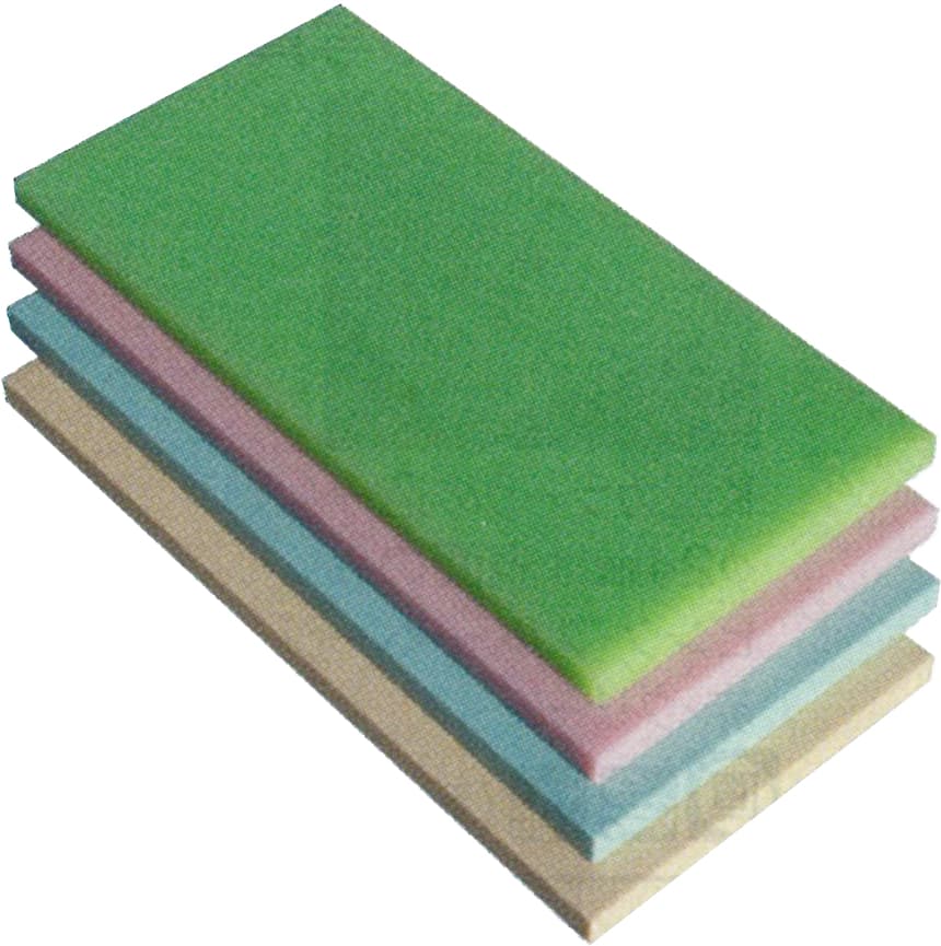 CUTTING BOARD PLASTIC COLOURED, RED 450X300X12MM