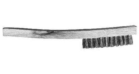 BRUSH HAND CURVE HANDLE L250MM, NON-SPARK BERYLLIUM COPPER