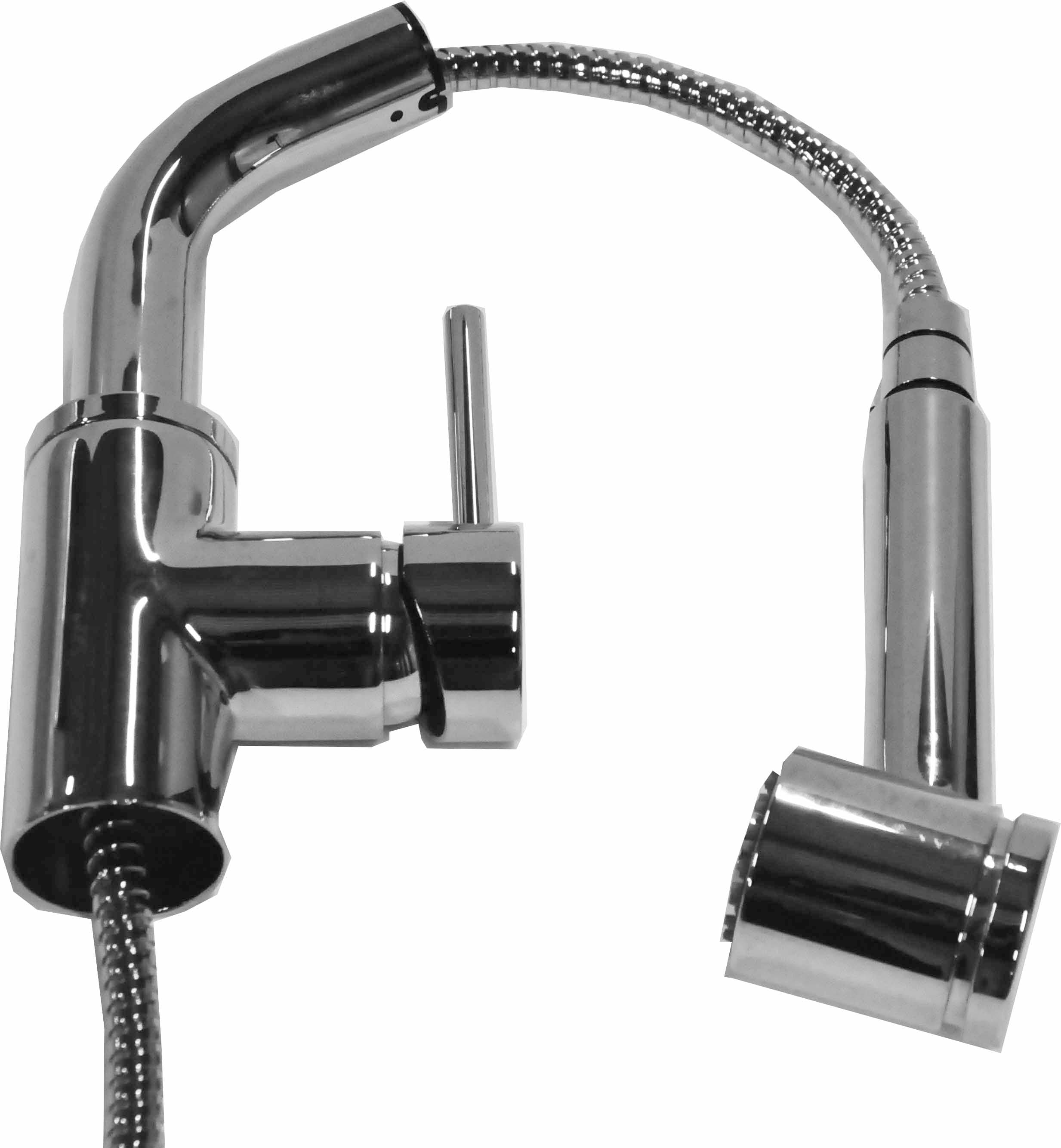 FAUCET KITCHEN SINGLE LEVER, INCL SHOWER WATERLINE SA557292