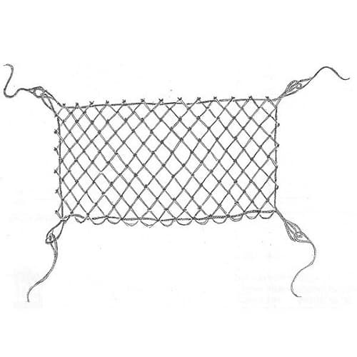 GANGWAY NET P.P. 4X16MTR, SAFETY-KNITTED