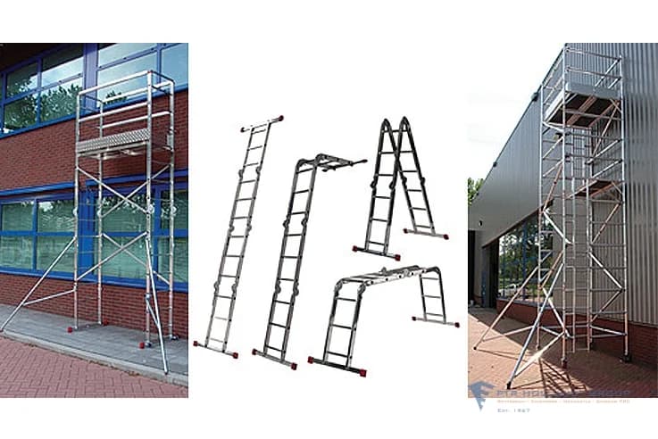 Aluminium scaffolds