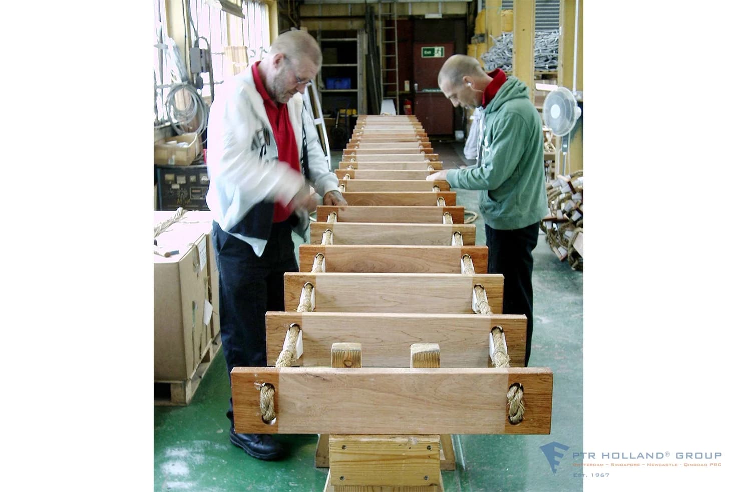 Pilot & Embarkation Ladders – Hand Whipping