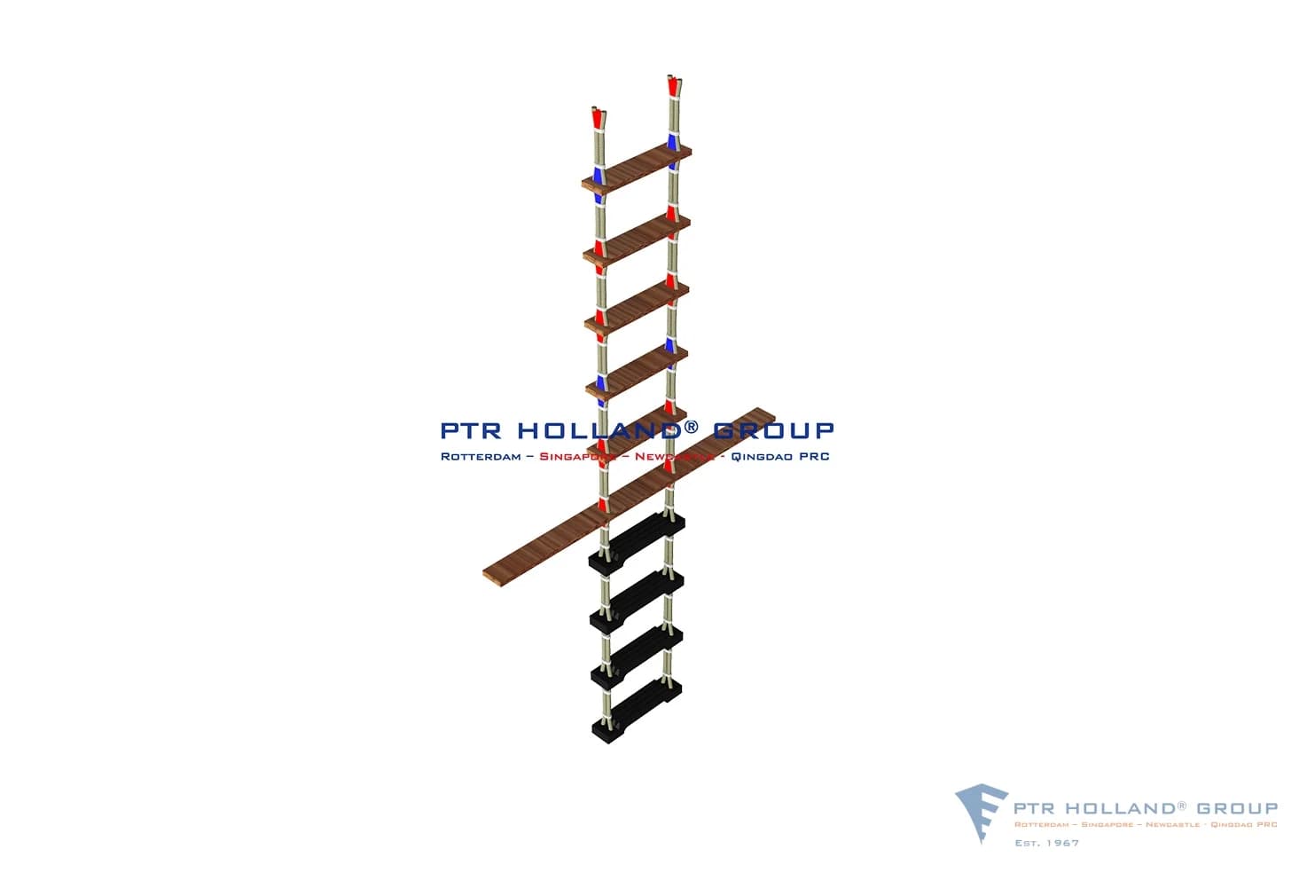 Wooden Pilot ladder – Thetis