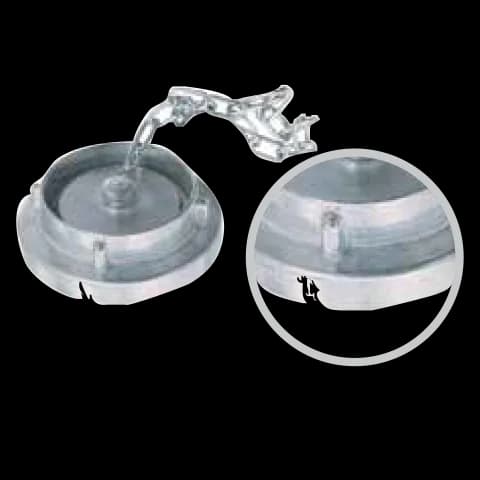 Aluminum Storz blind couplings