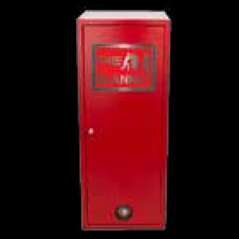 Fire cabinet for fire blanket