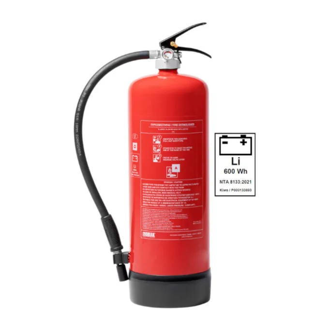 Fire Extinguisher 6Lt Fluorine Free Agent For Li-Ion Batteries Fires