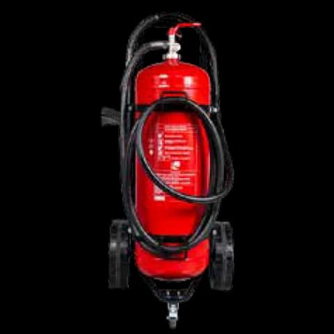 Fire Extinguisher / Trolley 25Lt Hydrogel With Separate Carriage Mounted On The Vessel