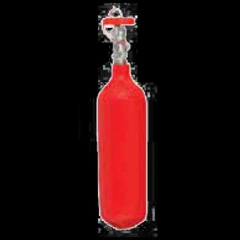 Spare external cartridge for trolley fire extinguisher