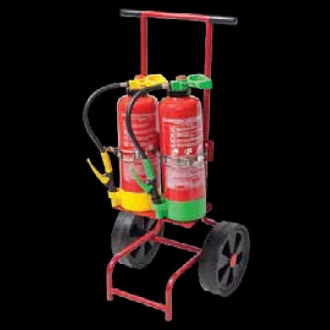 Trolley carriage suitable for 2 pcs